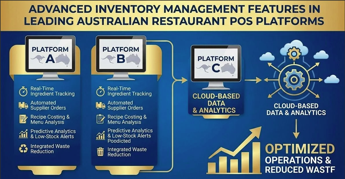 Advanced Inventory Management Features in Leading Australian Restaurant POS Platforms